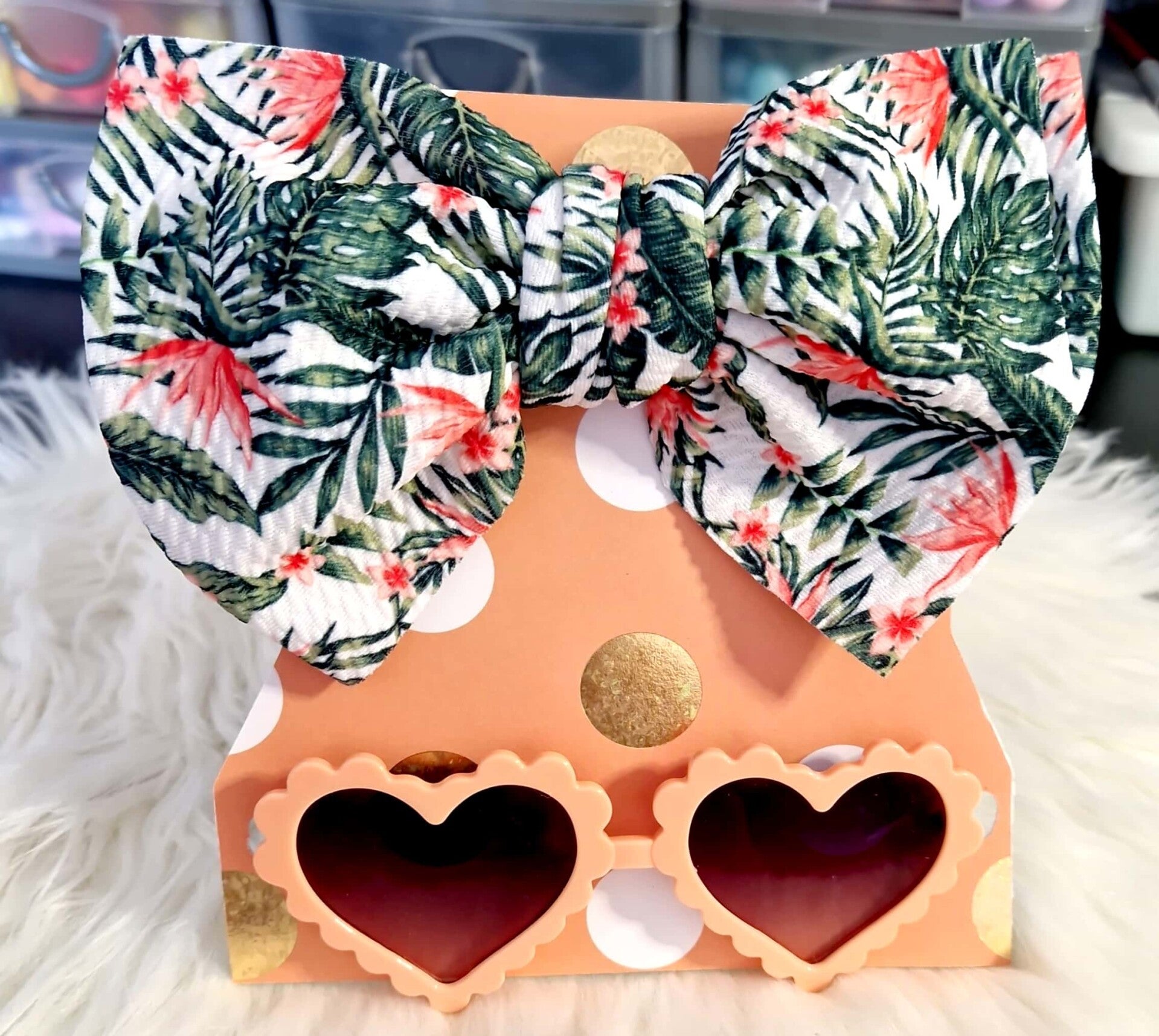 Lunette de soleil + bandeau