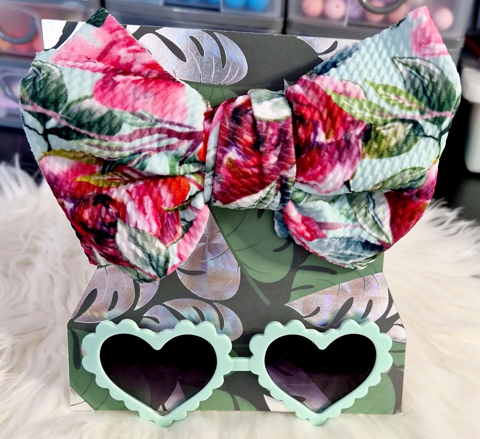 Lunette de soleil + bandeau