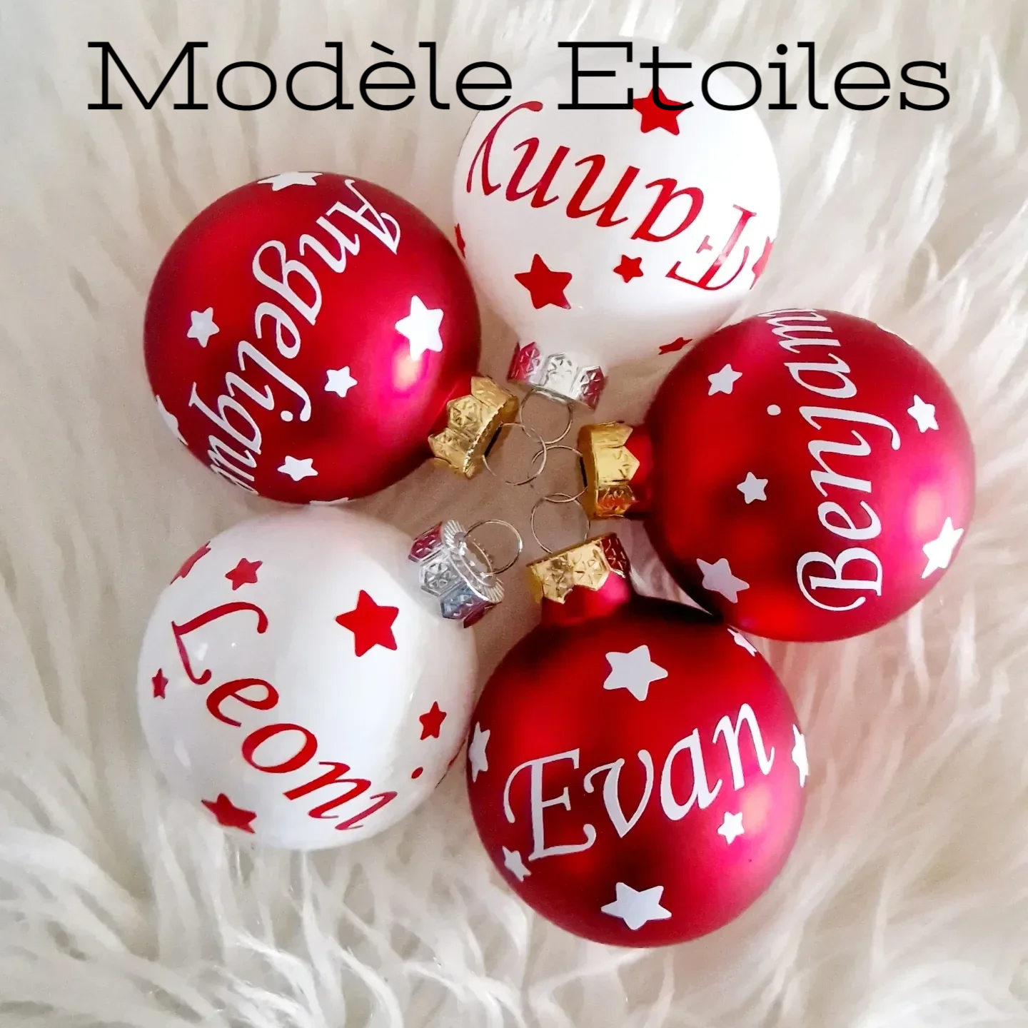 Boule de Noël personnalisée