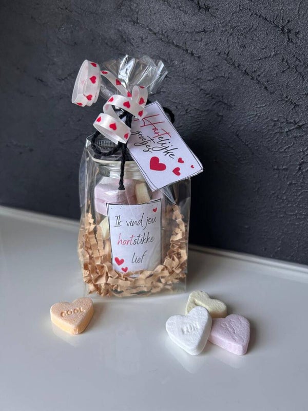 • Ik vind jou hartstikke lief •