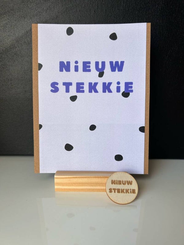 • Nieuw stekkie •