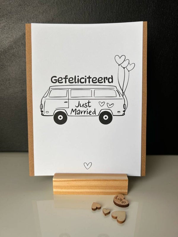 • Just Married Gefeliciteerd •