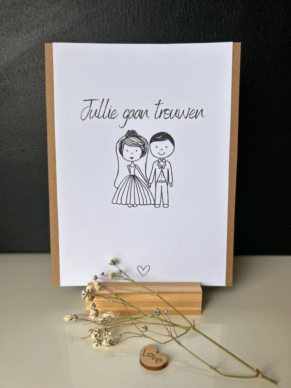 • Jullie gaan trouwen •