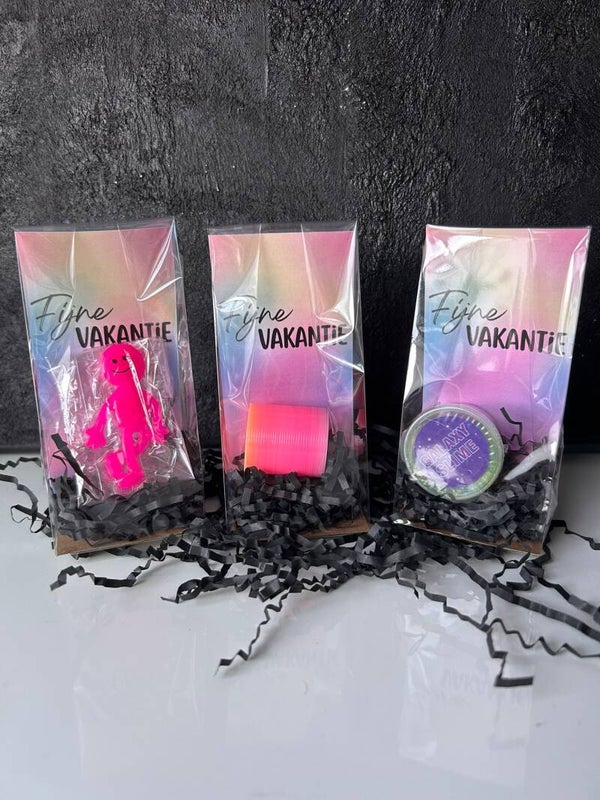 • Fijne vakantie • Regenboog