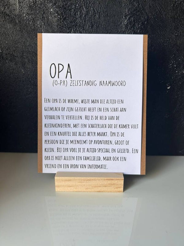 • Opa •