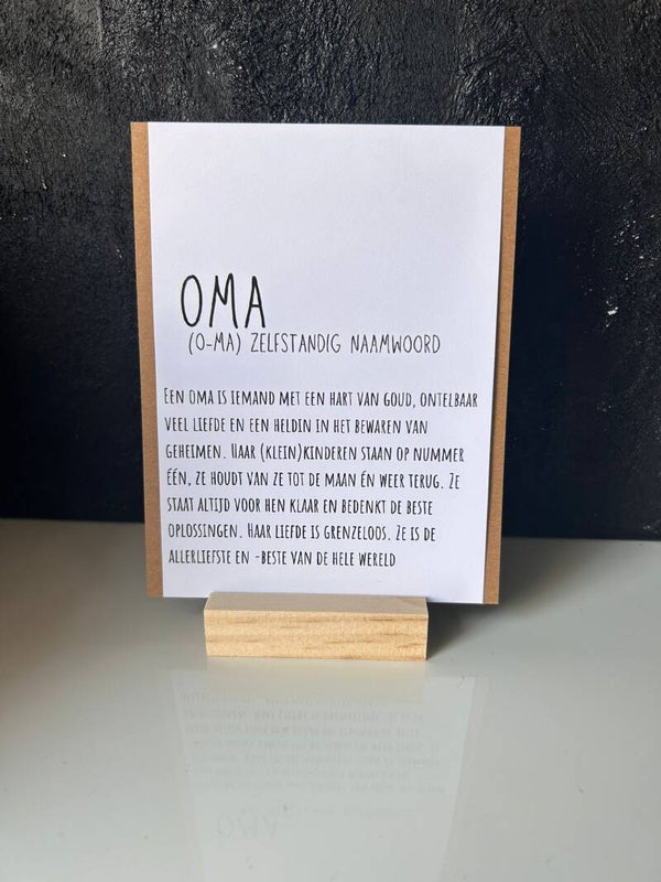 • Oma •