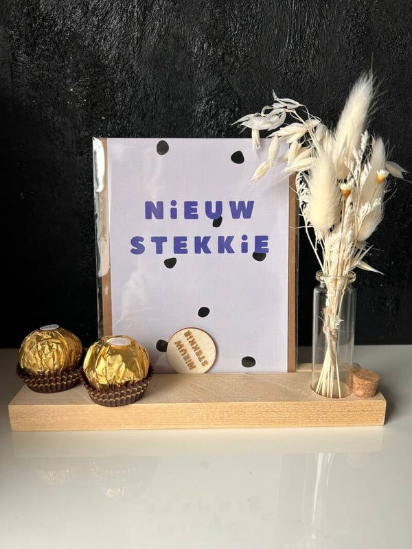 • Liefs op hout • Chocolade