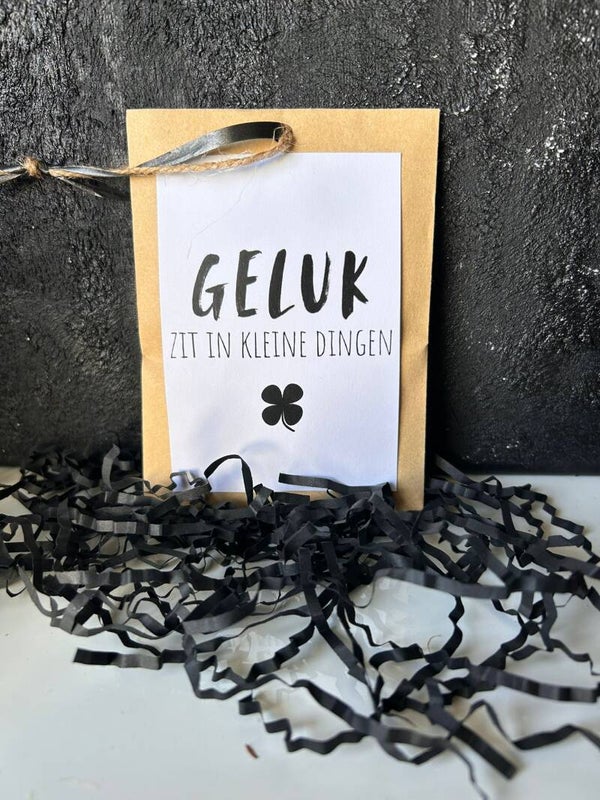 • Geurzakje "Geluk zit in kleine dingen" •