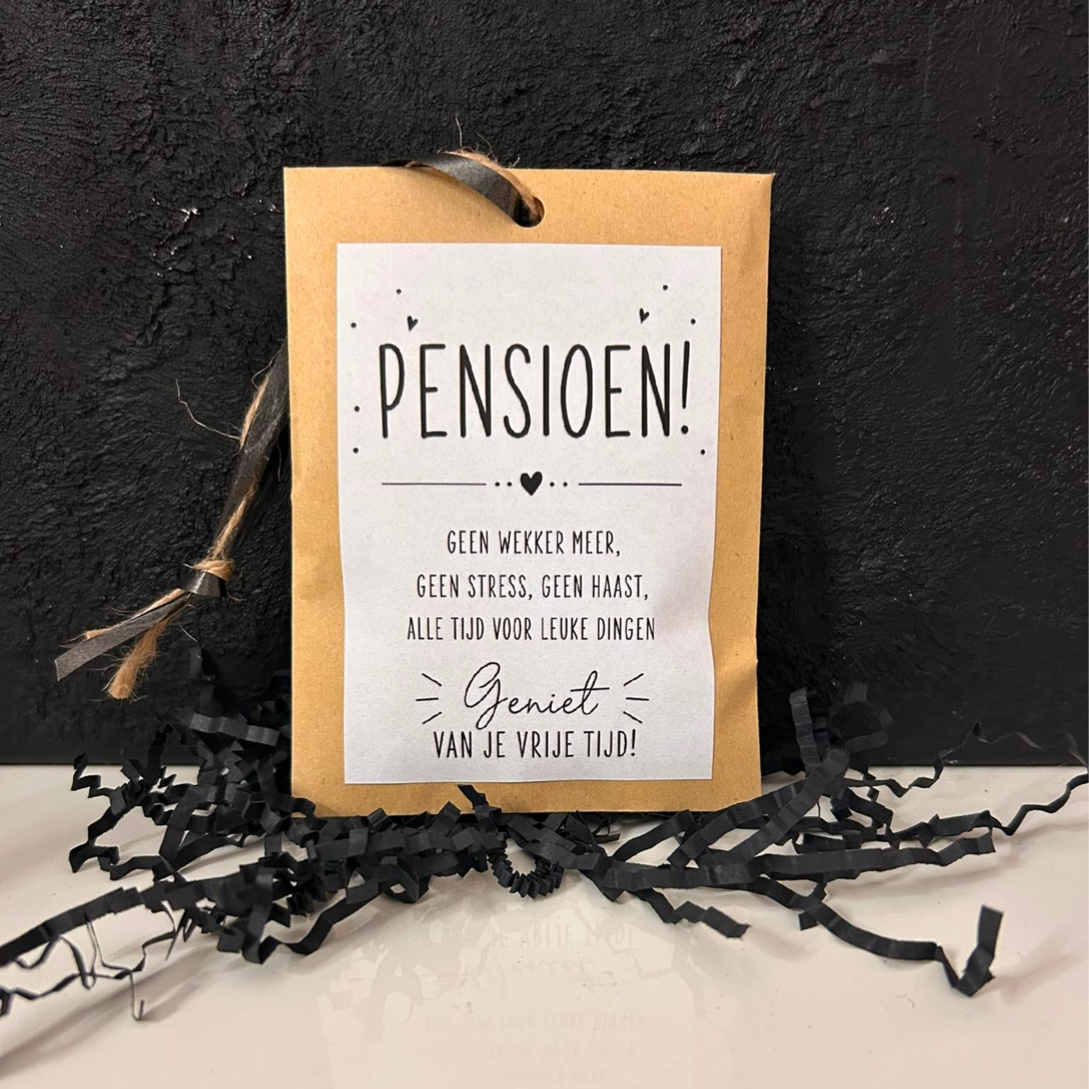 • Geurzakje "Pensioen" •