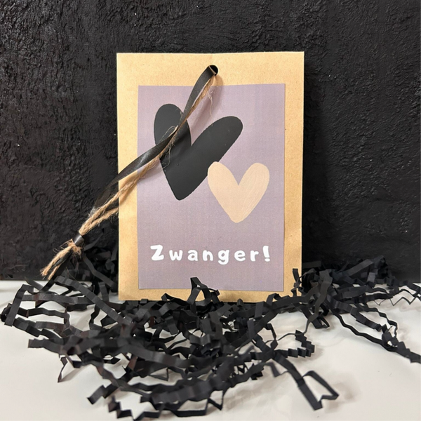 • Geurzakje " Zwanger" Pasteltint