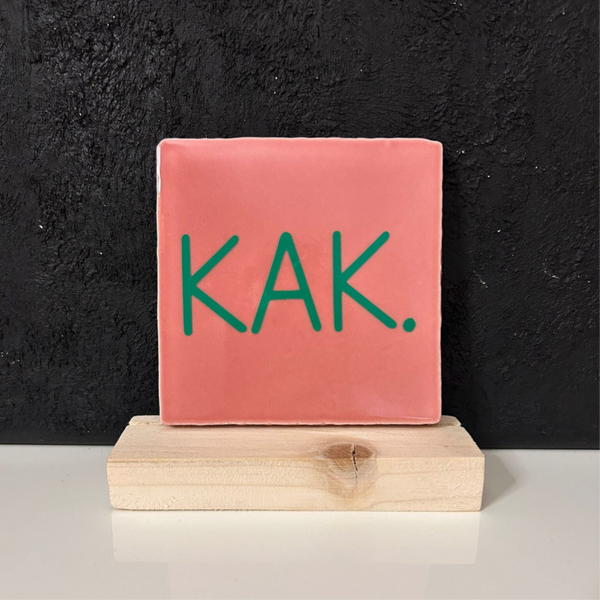 • KAK • Tegeltje roze