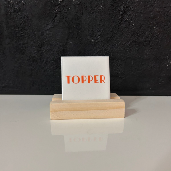 • Topper • Tegeltje