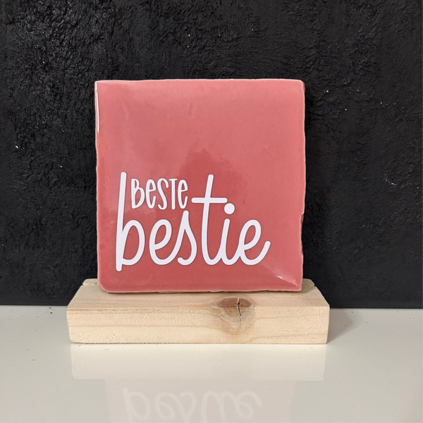 • Beste bestie • Tegeltje