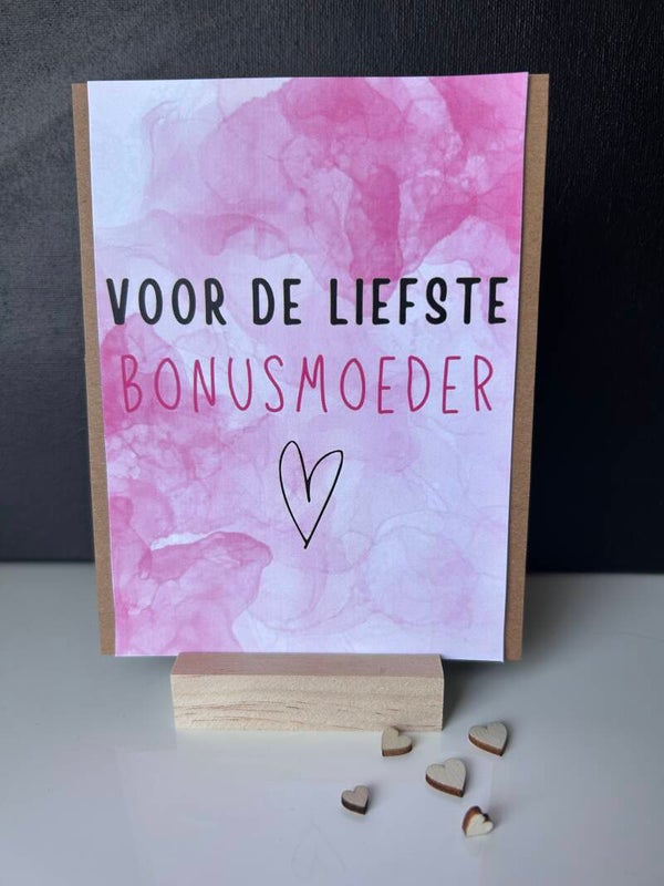• Voor de liefste Bonusmoeder •