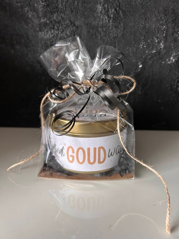 • Je bent goud waard • Geurkaars