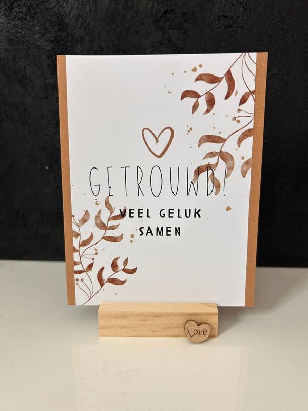 • Getrouwd, veel geluk samen •