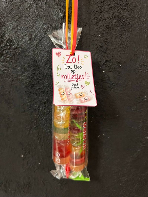 • Zo! Dat liep op rolletjes •