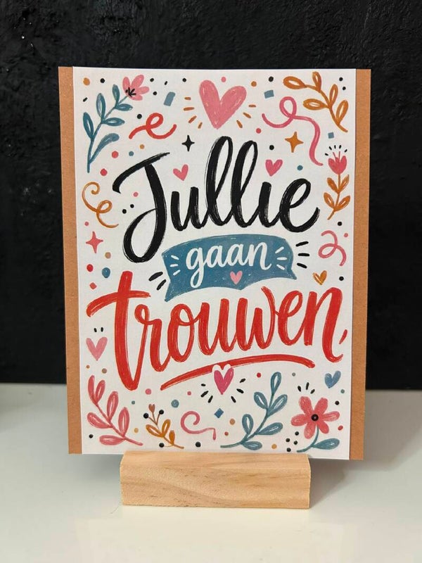 • Jullie gaan trouwen ♥ •