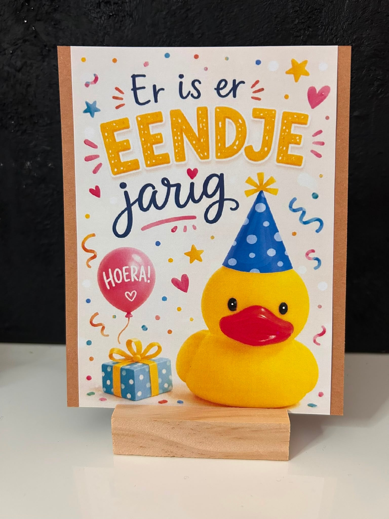 • Er is er eendje jarig, hoera! •