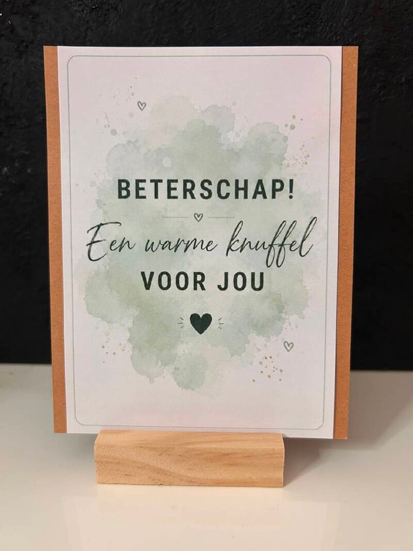 • Een warme knuffel voor jou •