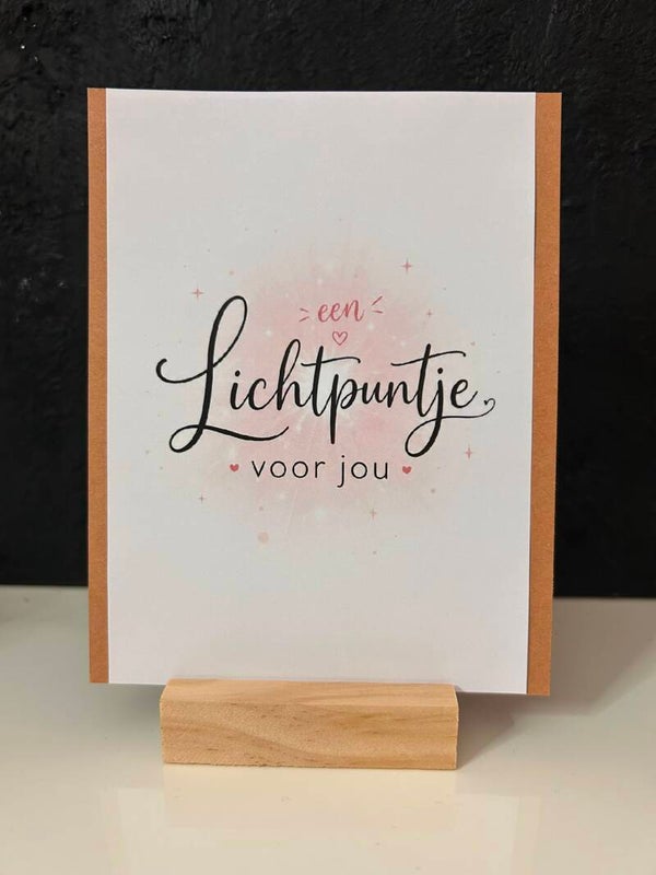 • Een lichtpuntje voor jou •