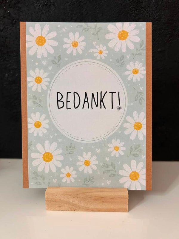 • Bedankt • Bloem