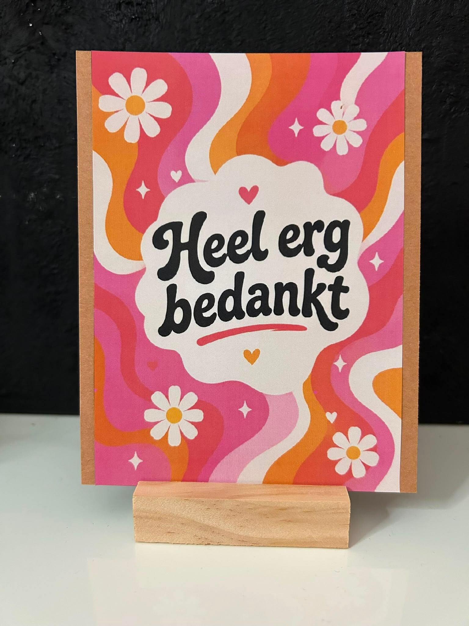 • Heel erg bedankt •