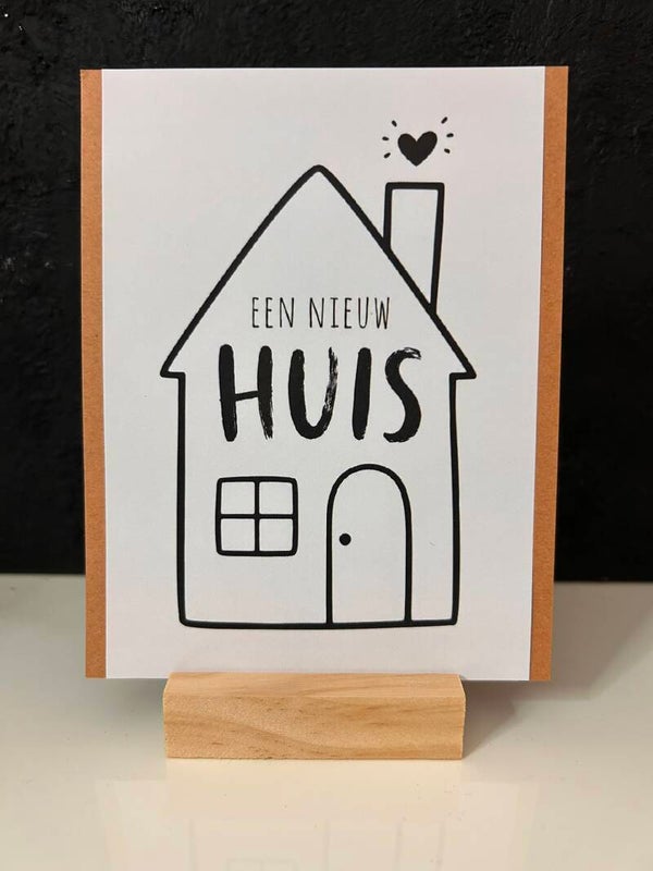 • Een nieuw huis •