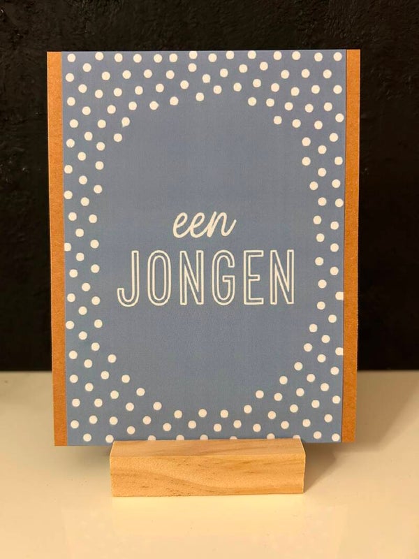 • Een jongen •
