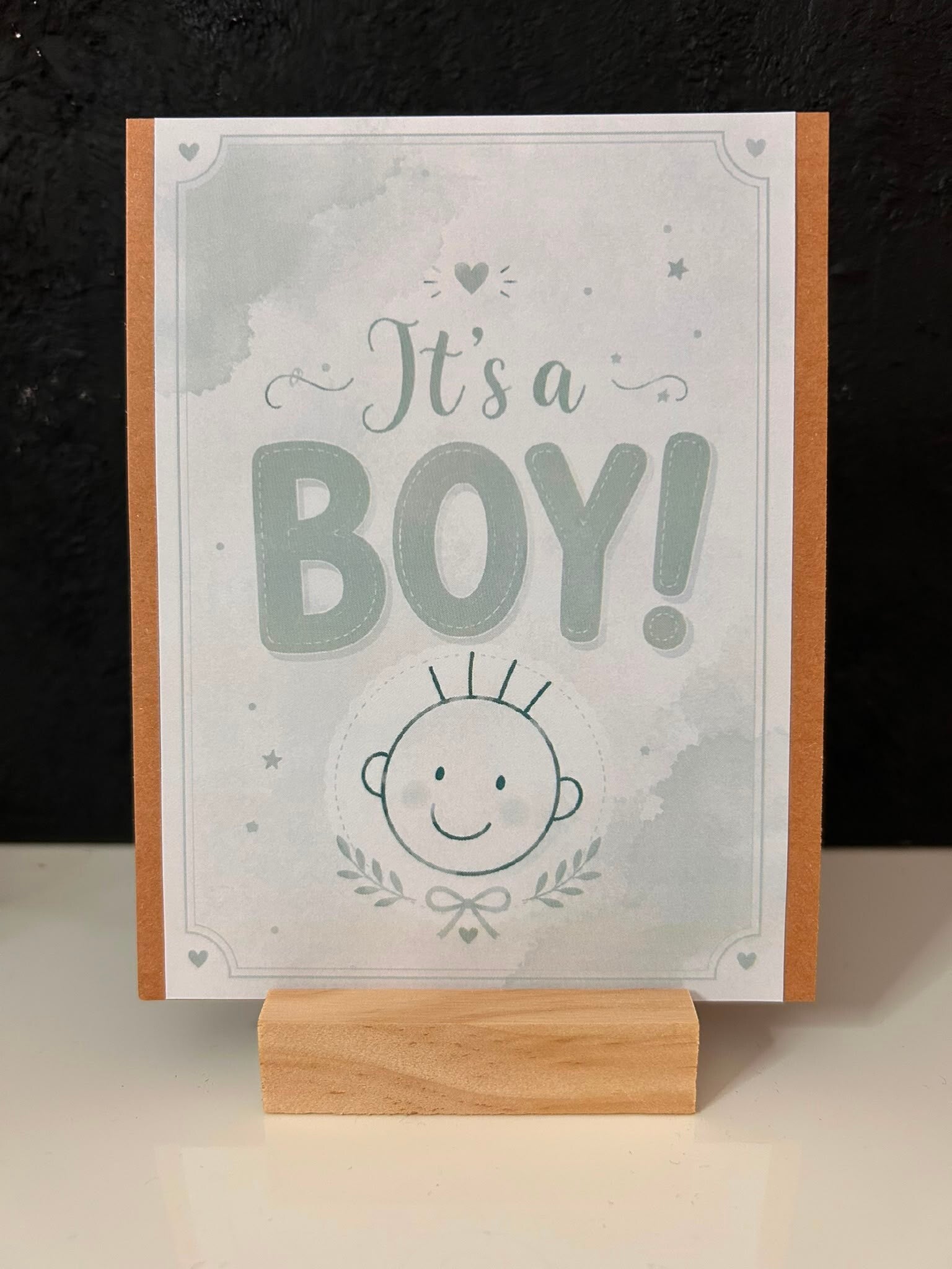 • It's a boy •