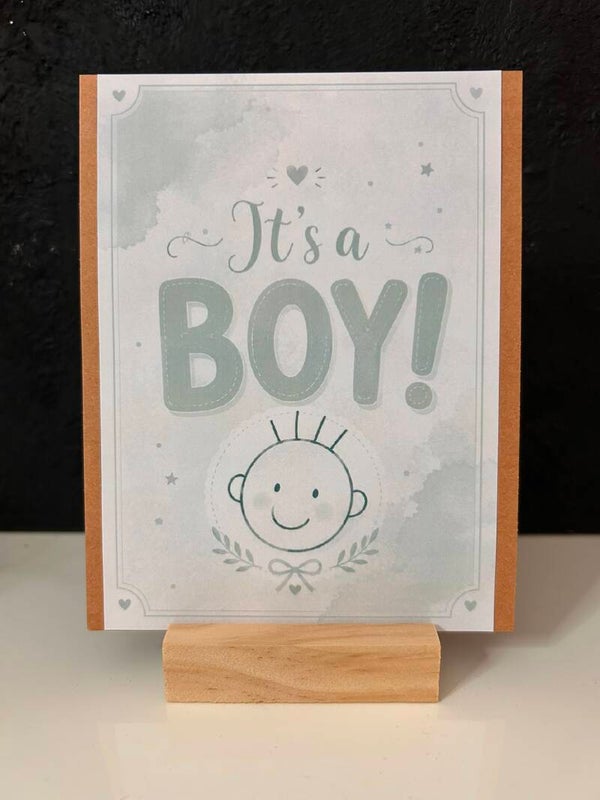 • It's a boy •