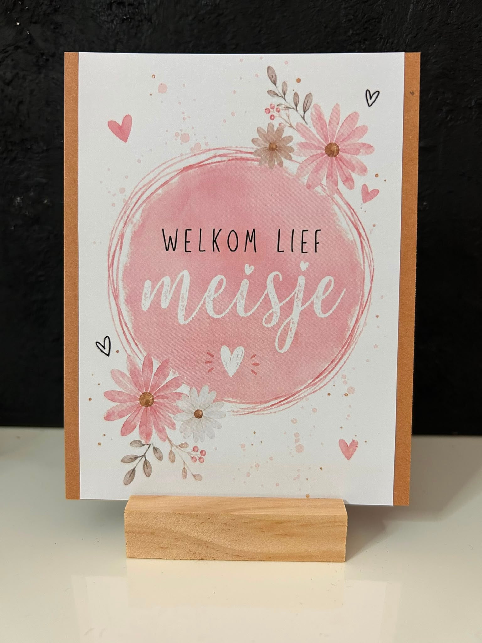 • Welkom lief meisje •