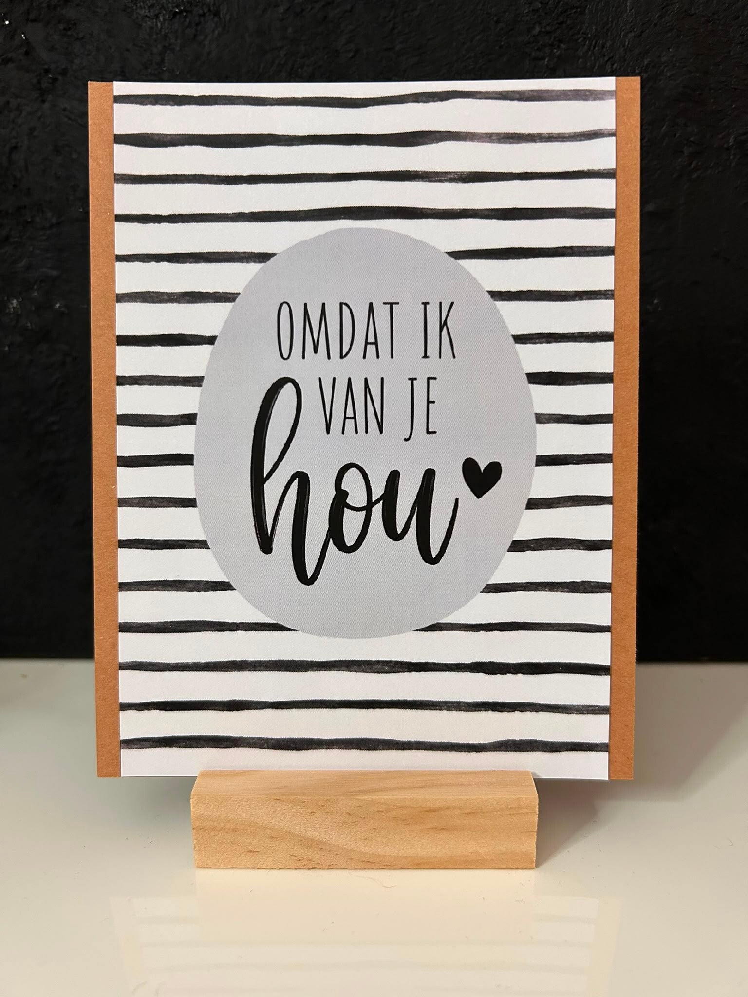 • Omdat ik van je hou •