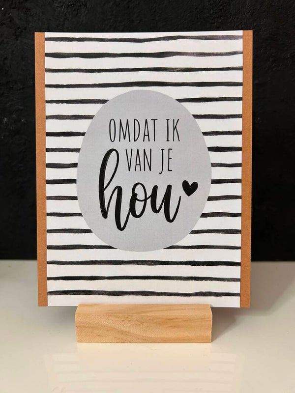 • Omdat ik van je hou •