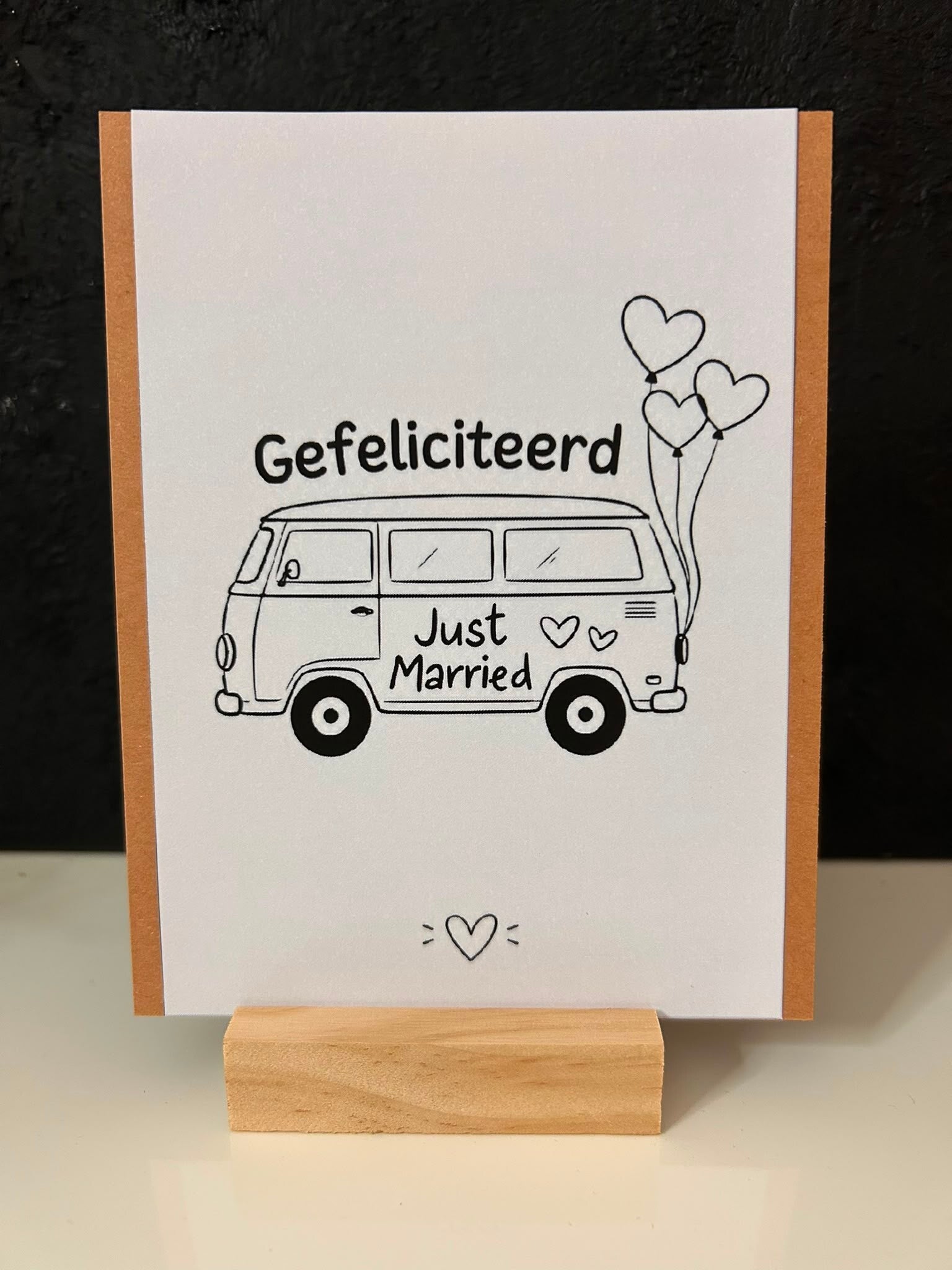• Just Married Gefeliciteerd •