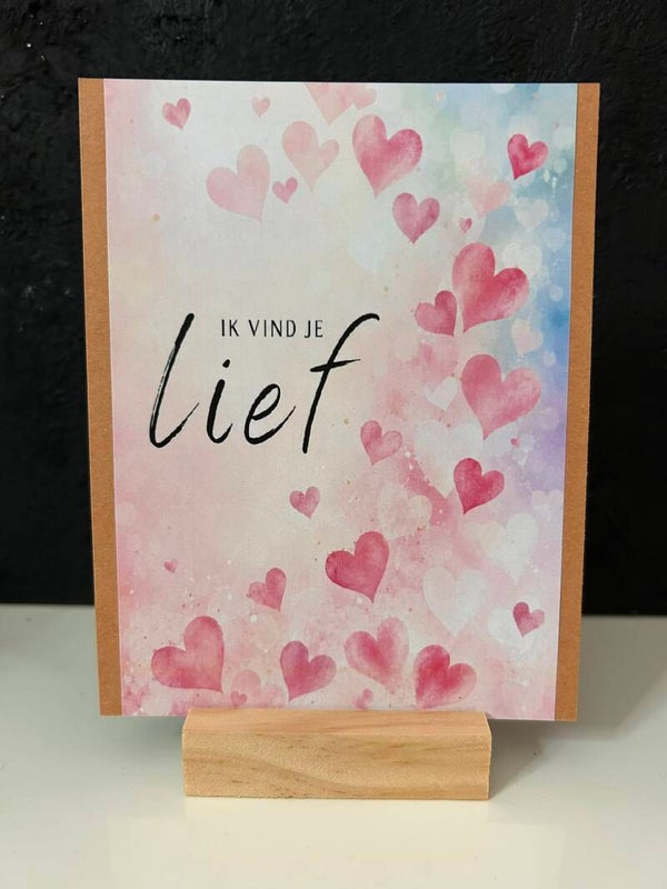 • Ik vind je lief •