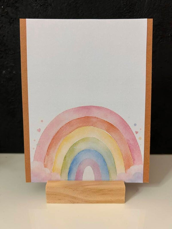 • Blanco regenboog •