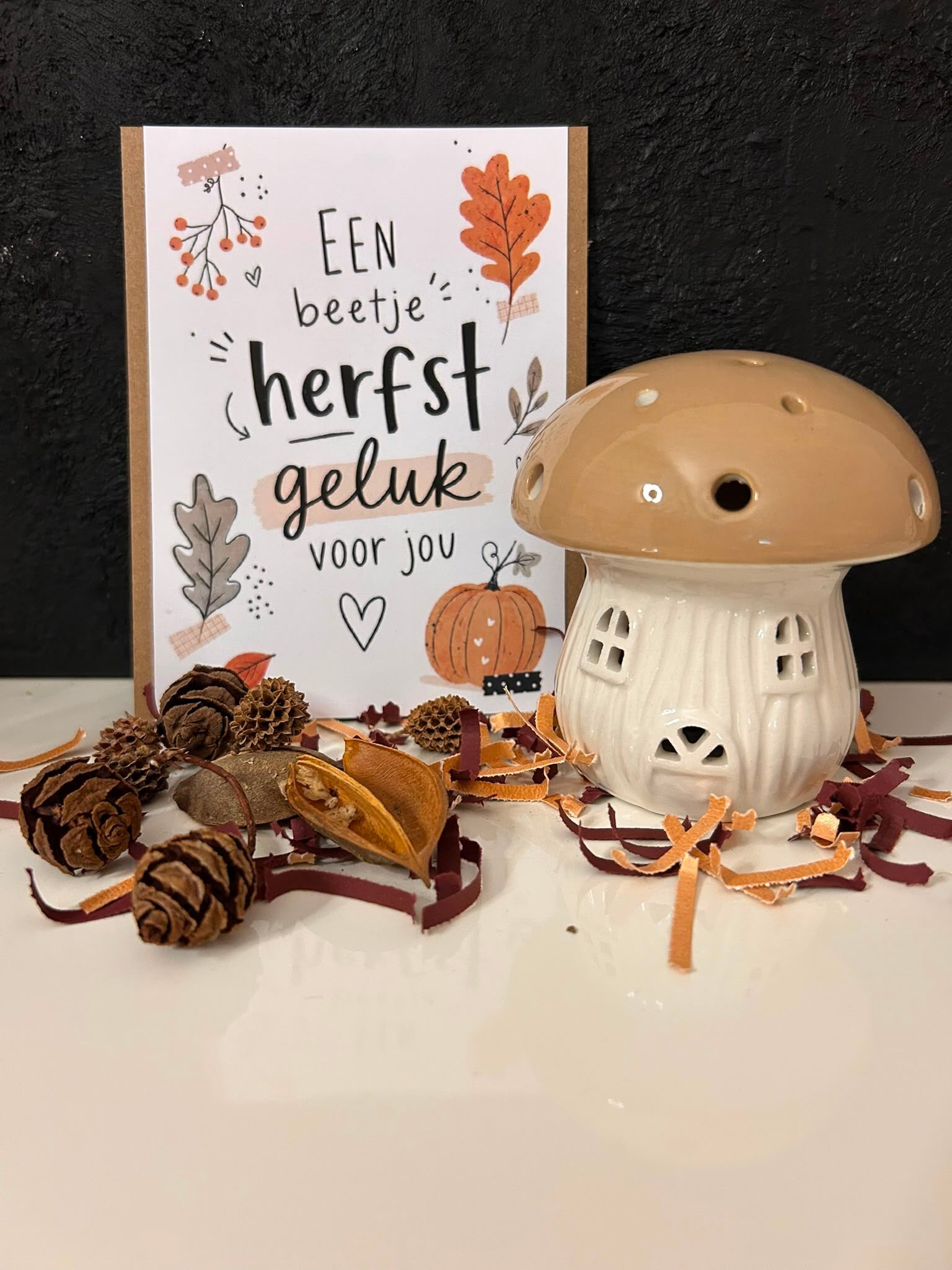 • Een beetje herfstgeluk voor jou •