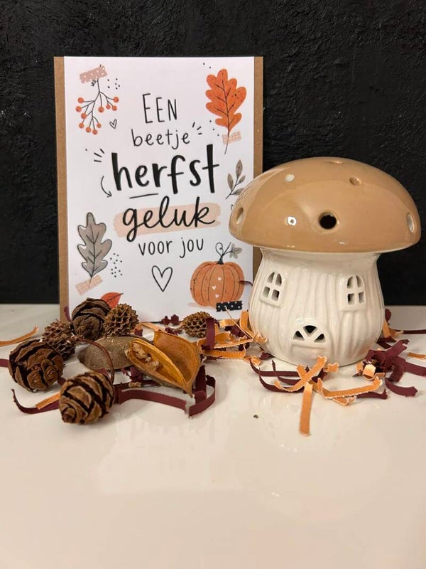 • Een beetje herfstgeluk voor jou •