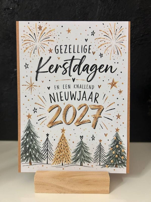 •  Gezellige Kerstdagen en een knallend nieuwjaar •