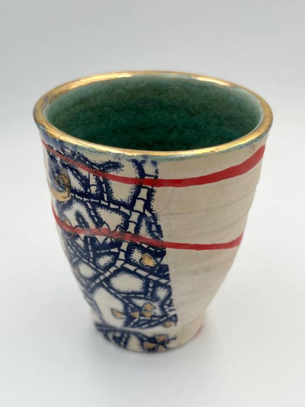 Art Cups 230ml with 24kgold