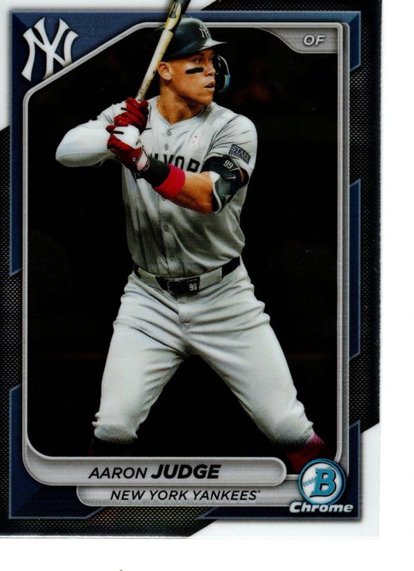 Bowman Chrome 2024 #80 Aaron Judge, New York Yankees