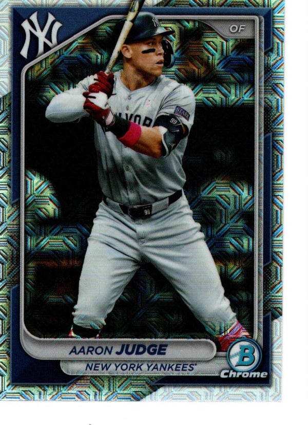 Bowman Chrome 2024 Mega Box Mojo #80 Aaron Judge, New York Yankees