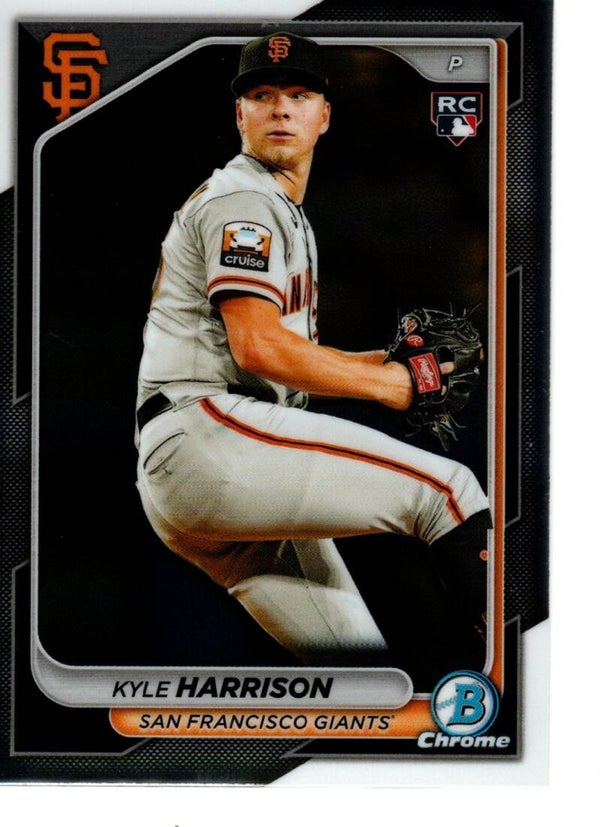 Bowman Chrome 2024 #84 Kyle Harrison, San Francisco Giants RC
