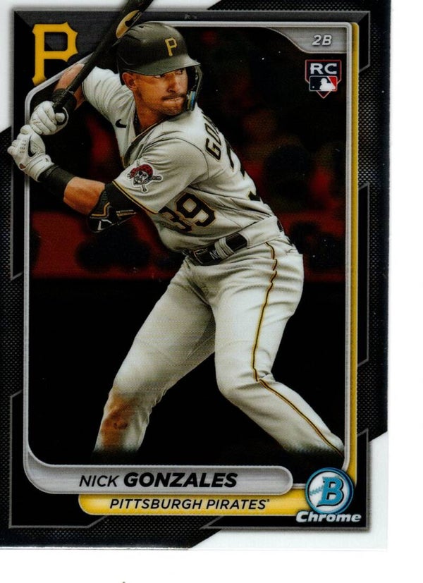 Bowman Chrome 2024 #87 Nick Gonzales, Pittsburgh Pirates RC