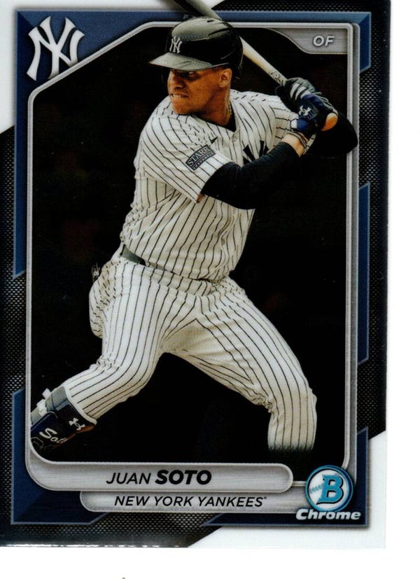 Bowman Chrome 2024 #89 Juan Soto, New York Yankees