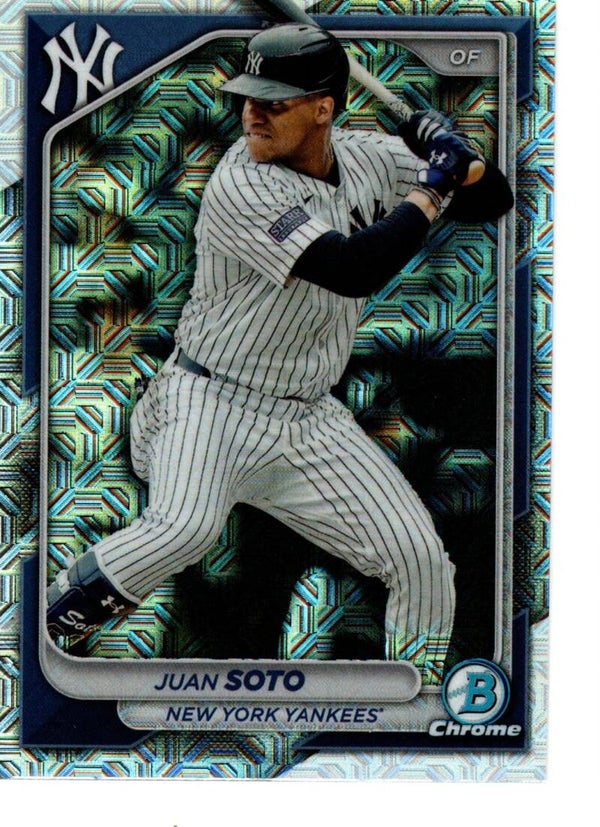 Bowman Chrome 2024 Mega Box Mojo #89 Juan Soto, New York Yankees