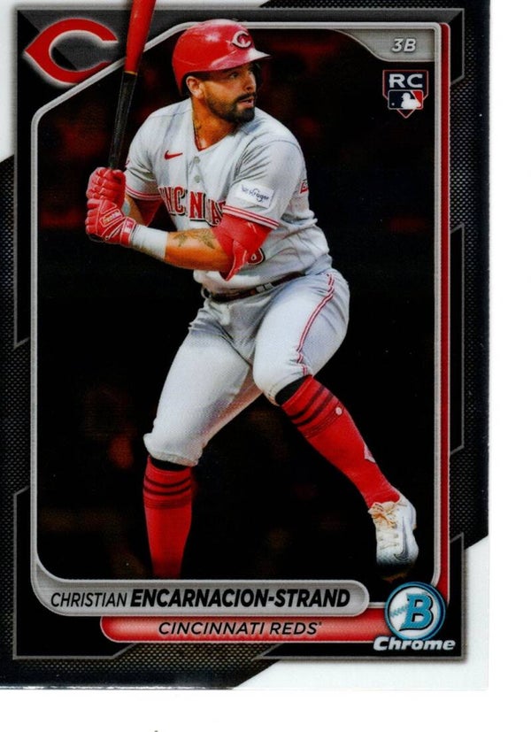Bowman Chrome 2024 #91 Christian Encarnacion-Strand, Cincinnati Reds RC