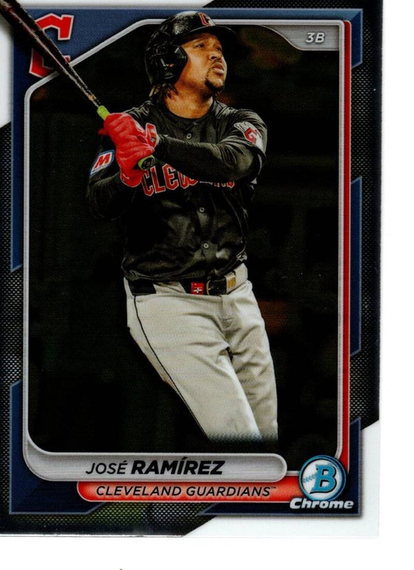 Bowman Chrome 2024 #93 José Ramírez, Cleveland Guardians