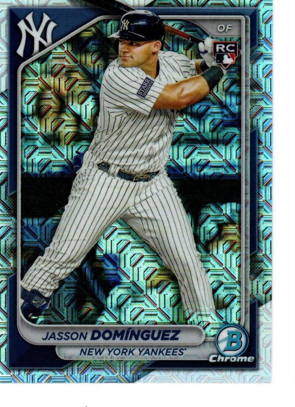 Bowman Chrome 2024 Mega Box Mojo #94 Jasson Domínguez, New York Yankees (RC)